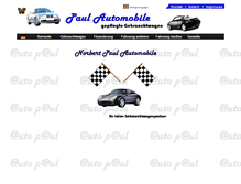 Tablet Screenshot of paulmobile.de